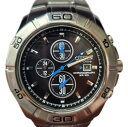 【送料無料】CITIZEN Eco Drive Chronograph ソーラー腕時計【中古】【003】