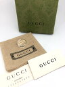 【送料無料】GUCCI シルバーGロゴリング8号【中古】【003】