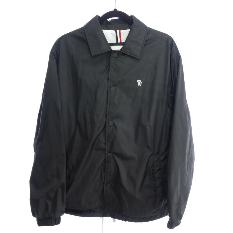 【中古】TOMMY　HILFIGER｜トミーヒルフィガー コーチジャケット　DM0DM05917 ブラック サイズ：S / インポート【f094】