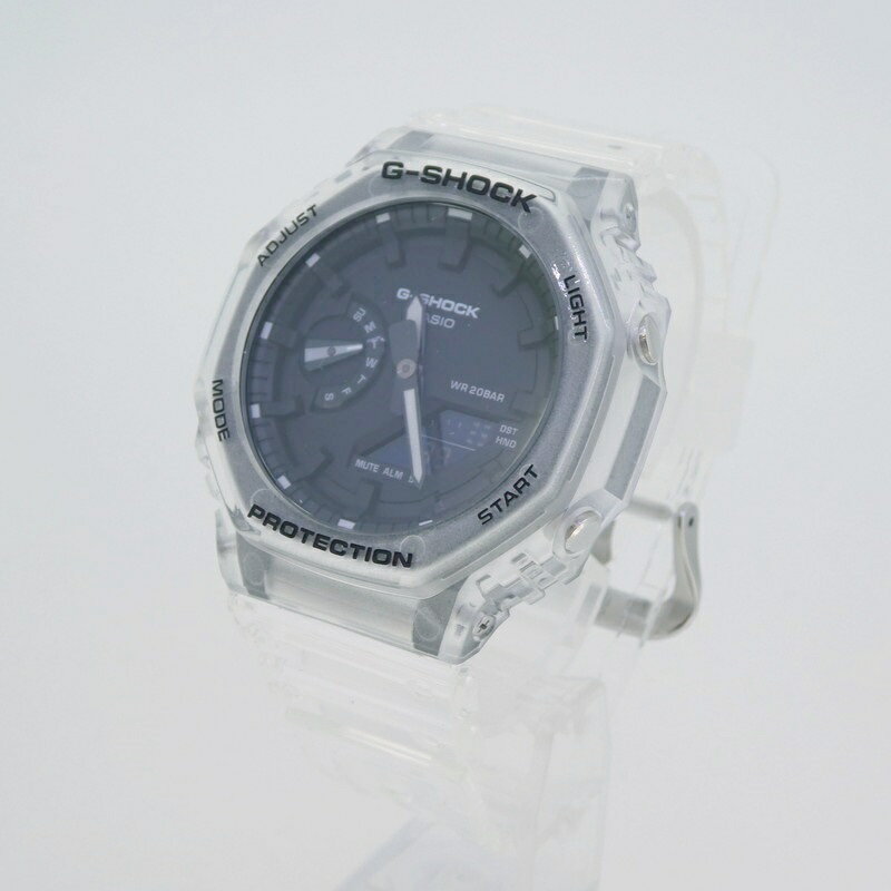 【中古】CASIO G-SHOCK｜カシオ Gショック ジーショック GA-2100SKE クォーツ 腕時計 【f131】