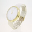 【中古】MAVEN WATCHES｜マベンウォッチズ LEAKING DAWN OFFWHITE 34mm クォーツ 【f131】