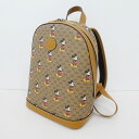 【中古】GUCCI｜グッチ ×Disney ミニGGスプリーム スモールバックパック 552884 2020AW 【f122】