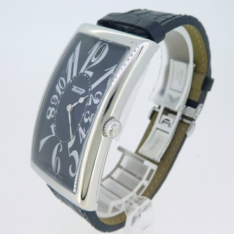 【中古】TISSOT｜ティソ T117509 HERITAGE BANANA CENTENARY EDITION クォーツ 【f131】