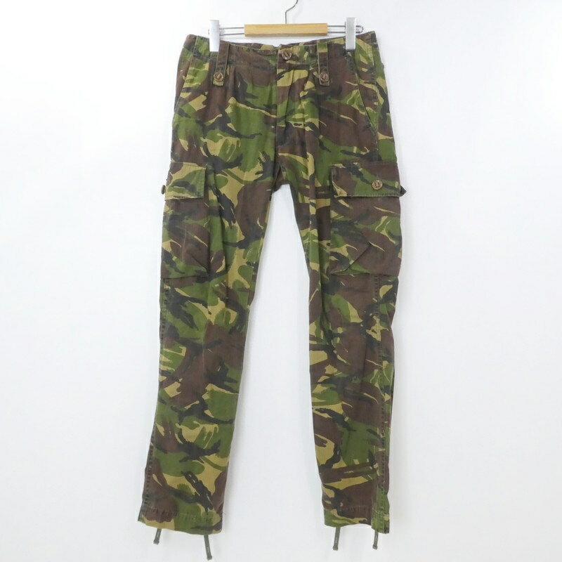 【中古】WTAPS｜ダブルタップス JUNGLE ENGLAND/TROUSERS.COTTON.DPM カーゴパンツ 141GWDT-PTM09 2014SS サイズ：1【f107】