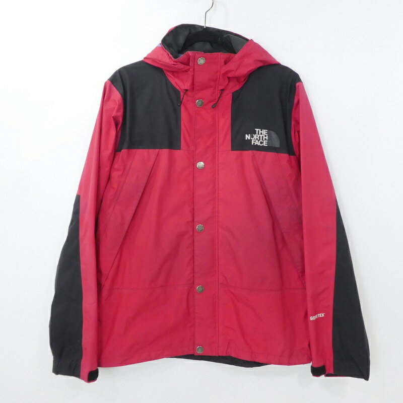 【中古】THE NORTH FACE｜ザ ノースフェイス Mountain Raintex Jacket マウンテンパーカー NP11501 レッド サイズ：L【f092】