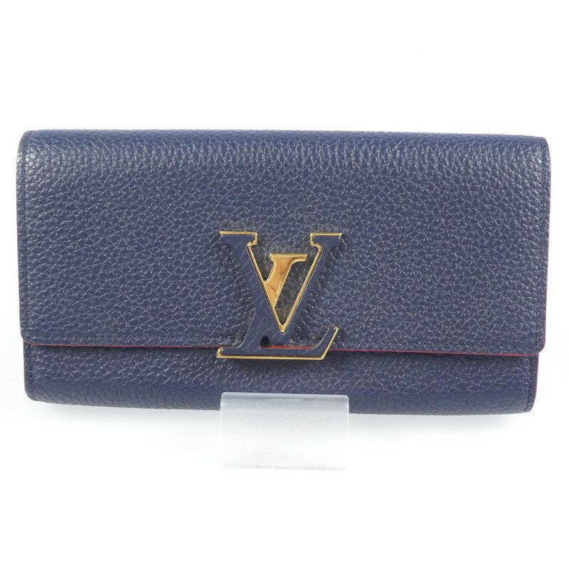 【中古】LOUIS VUITTON｜ルイヴィトン トリヨン M63739 ポルトフォイユカプシーヌ 二つ折り長財布 【f125】