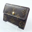 【中古】LOUIS VUITTON｜ルイヴィトン M61927 CT0034 モノグラム ラドロー コインケース 【f125】