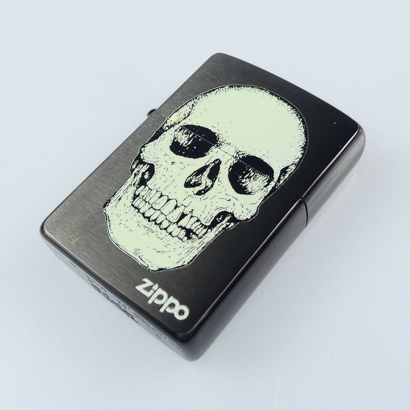 【中古】ZIPPO｜ジッポ SKULL ライター 【f134】