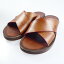 【中古】BURBERRY London England｜バーバリーロンドンイングランド Contrast Detail Leather Sandals 4500483790 2018S/S サンダル サイズ：EU42(26.5cm程度)【f127】