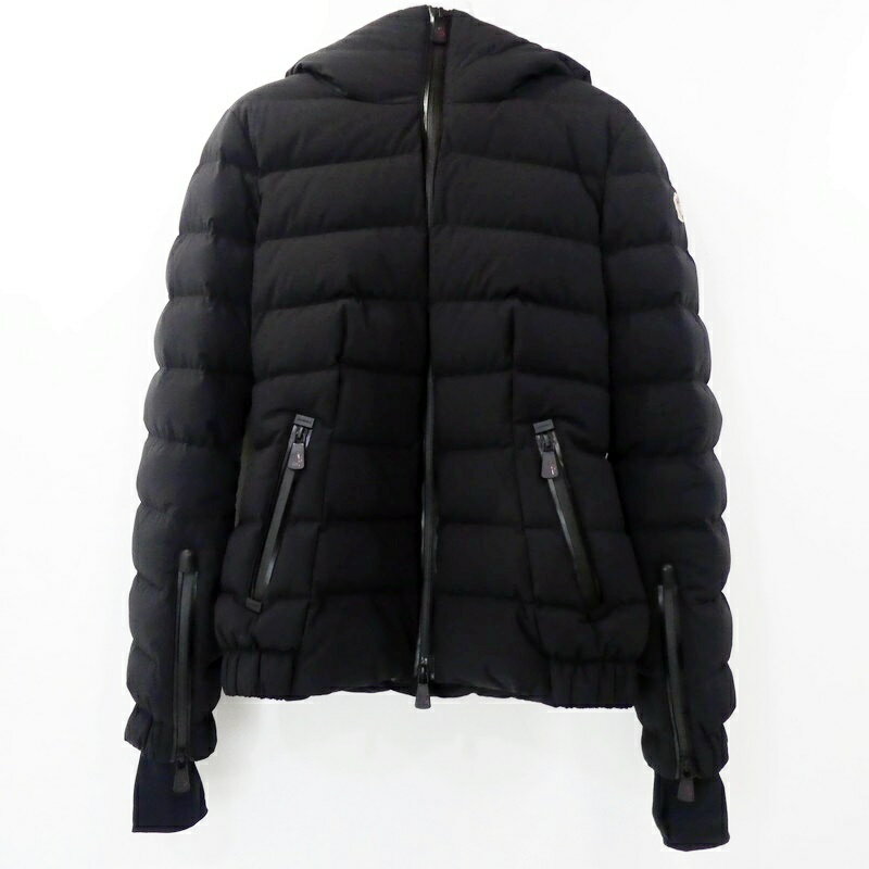 【中古】MONCLER GRENOBLE｜モンクレールグルノーブル CHENA 1A00025 2021A/W ダウンジャケット 国内正規品 撥水防風 ブラック サイズ：1【f112】