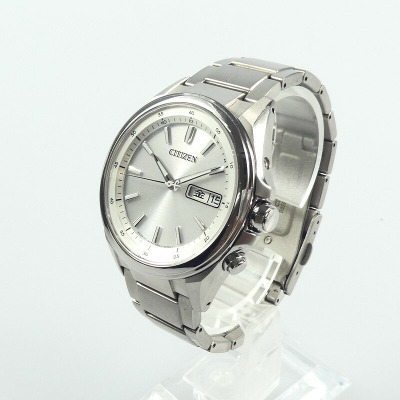 【中古】CITIZEN｜シチズン S098335 ATTESA アナログ電波ソーラー 【f131】