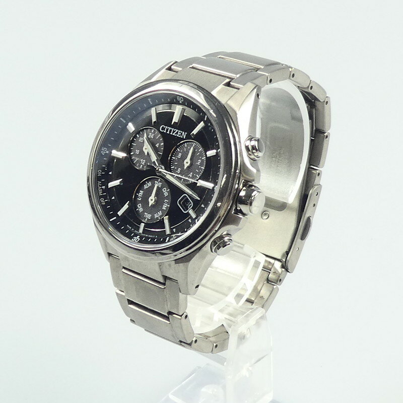 【中古】CITIZEN｜シチズン BL5530-57E ATTESA ECO-DRIVE アナログ電波ソーラー 【f131】