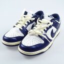 yÁzNIKEbiCL W DUNK LOW PRM WHITE/MIDNIGHT FN7197-100 Xj[J[ TCYF27.5cmyf126z