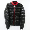 【中古】MONCLER｜モンクレール AUBERT GIUBBOTTO 4081285 2018A/W 国内正規品 ダウンジャケット ブラック サイズ：1【f108】