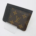 【中古】Louis Vuitton｜ルイヴィトン ポルトカルトLVサイドアップ M81462 カードケース RFID 【f125】