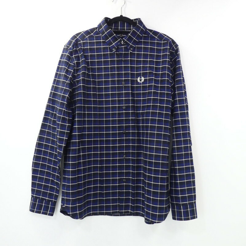 yÁzFRED PERRYbtbhy[ Oxford Check Shirt M4657 Vc TCYFL / C|[gyf102z