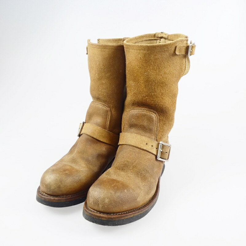 【中古】RED WING｜レッドウイング エンジニアブーツ ansi/z41/pt99 82 サイズ：us7.5（25.5cm）【f127】