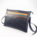 【中古】Paul Smith｜ポールスミス シグネチャージップストライプ 873281 N482 2wayバッグ ネイビー【f121】