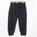 【中古】Neil Barrett｜ニールバレット NYLON TROUSERS PBPA746YH-N013 ナイロンパンツ 国内正規品 2020SS ブラック サイズ：48【f108】