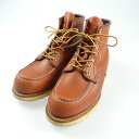 【中古】RED WING｜レッドウィング 6inch CLASSIC MOC TOE 8875 ブーツ 2010年製 ブラウン サイズ：27.5cm【f127】