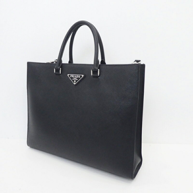 【中古】PRADA｜プラダ サフィアーノ 2VG101 2wayバッグ 【f122】