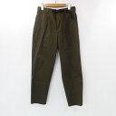 【中古】BEDWIN｜ベドウィン ×Dickies DICKIES Ex. 10/L TC PANTS TUNDERS チノパンツ カーキ サイズ：1【f107】