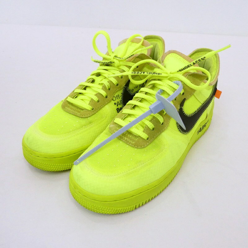 楽天お宝市番館【中古】NIKE｜ナイキ ×OFF-WHITE Air Force 1 Low ghosting3.0 AO4606-700 スニーカー 2018AW サイズ：27.5cm【f126】