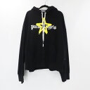 yÁzPalm Angelsbp[GWFX STAR SPRAYED HOODIE PMBB058C99FLE007 vI[o[p[J[ Ki 2023SS ubN TCYFSyf108z