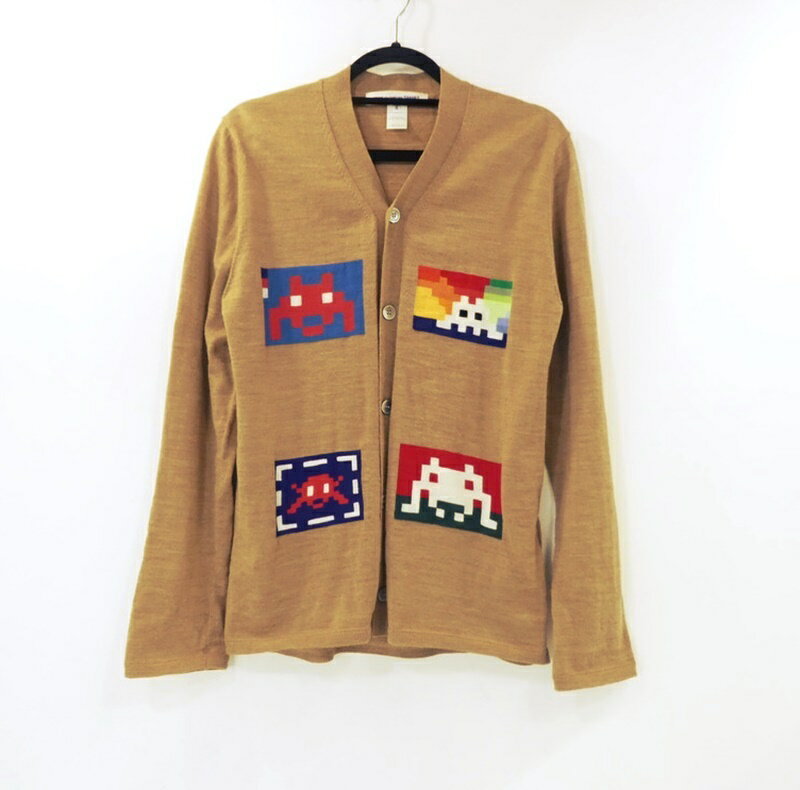 yÁzCOMME des GARCONS SHIRTbRfM\Vc Invader J[fBK FJ-N004 2022A/W uE TCYFMyf108z