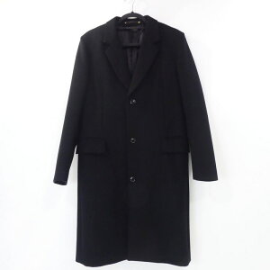 šPaul Smithåݡ륹ߥ WOOL CHESTER COAT  273093 271P 2017A/W ֥å 2 / ݡȡf094