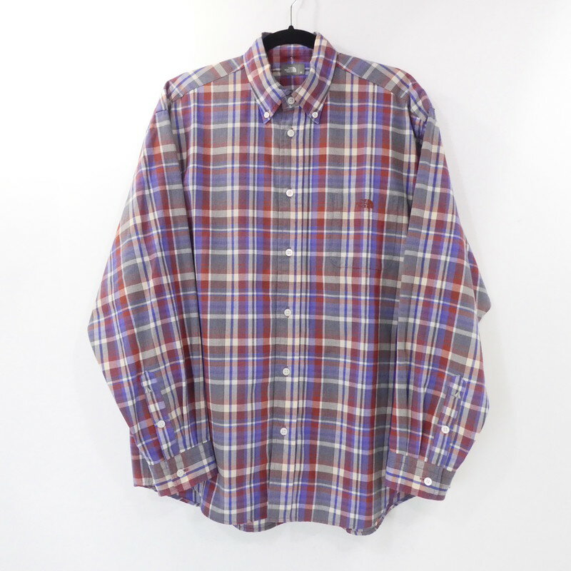 yÁzTHE NORTH FACEbU m[X tFCX L/S STRETCH FLANNEL SHIRT NR62031 2023A/W Vc O[ TCYFM / AEghAyf100z