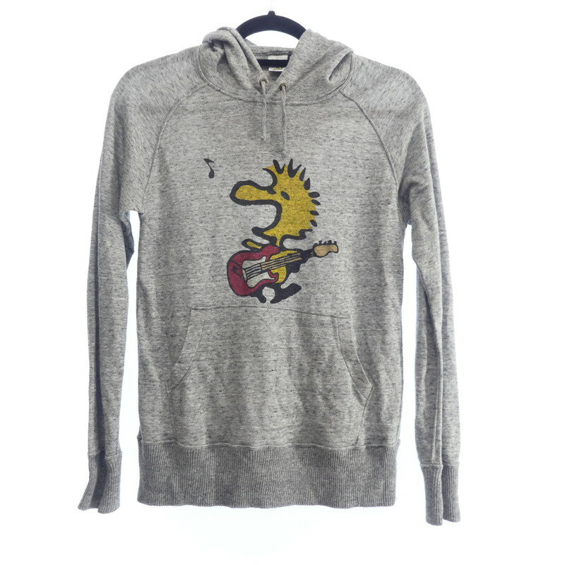 【中古】HYSTERIC GLAMOUR｜ヒステリックグラマー ×PEANUTS×THEATER8 0293CF01 ウッドストック プルオーバーパーカー サイズ：S【f104】