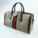 【中古】GUCCI|グッチ 524532 GGスプリーム オフィディアミディアムトップハンドル 2wayバッグ 【f122】