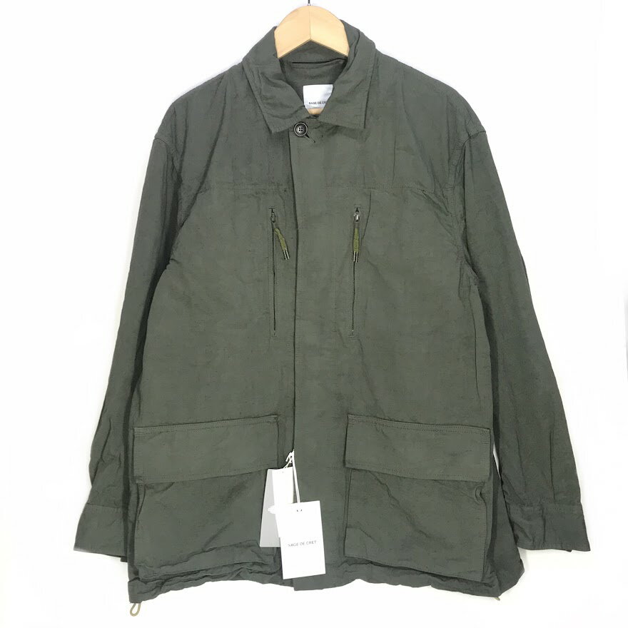 【中古】sage de cret｜サージュデクレ F1-JACKET/ジャケット/ KHAKI サイズ：S【f091】