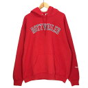 yÁzROTTWEILERbbgC[ College Logo Parka/vp[J[/ RED TCYFXLyf104z