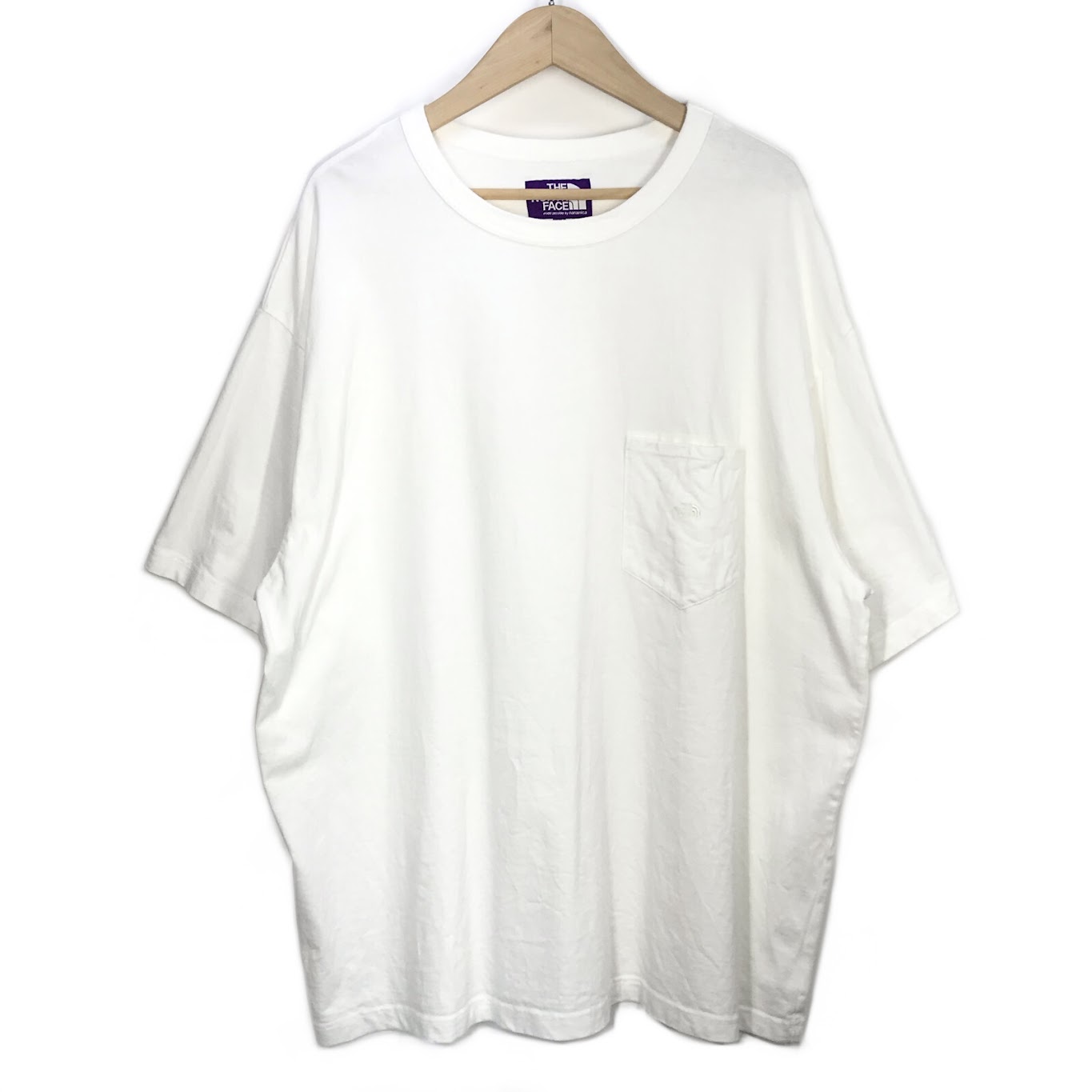 yÁzTHE NORTH FACE PURPLE LABELbUm[XtFCXp[v[x 7oz Big H/S Pocket Tee/TVc/NT3228N zCg TCYFLyf100z