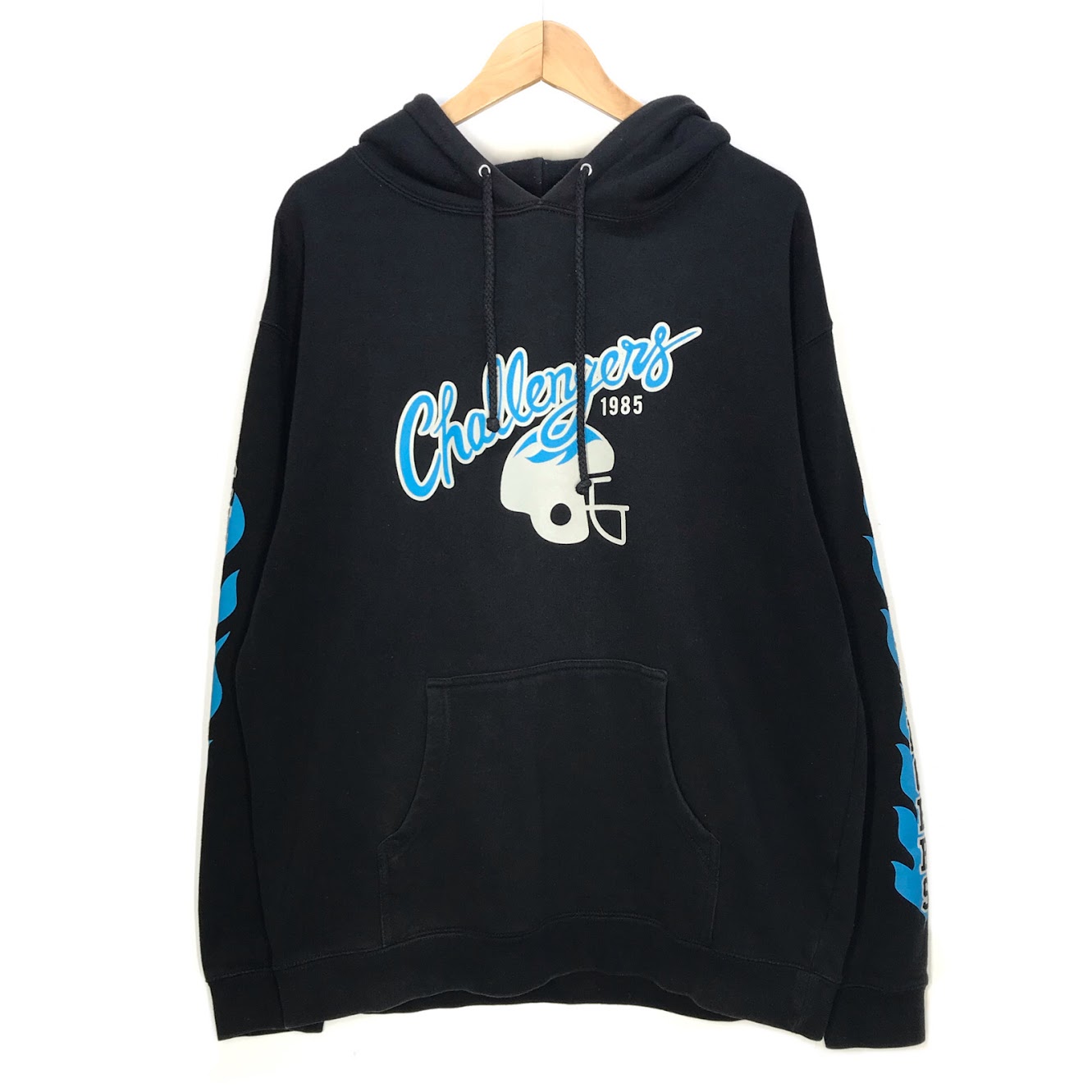 CHALLENGER｜チャレンジャー CHALLENGERS HOODIE/プルオーバーパーカー ブラック サイズ：L