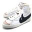 【中古】NIKE｜ナイキ BLAZER MID '77 JUMBO/スニーカー ホワイト サイズ：24.5cm【f128】