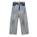 【中古】JieDa|ジエダ 23SS LOOSE FIT JEANS BACK SIDE DENIM/デニムパンツ/JIE-23S-FT10-B サイズ:2【f107】(4)