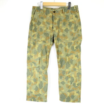 【中古】orslow｜オアスロウ ベイカーパンツ CAMO サイズ：2 / セレクト【f107】