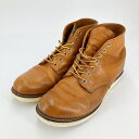 【中古】RED WING｜レッドウィング 9871 6inch CLASSIC ROUND TOE アイリッシュセッター 犬タグ 6インチ ブーツ ブラウン サイズ：27cm【f127】