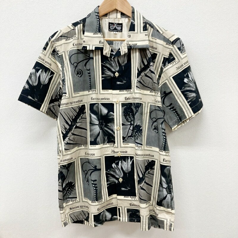 【中古】DRESS HIPPY｜ドレス ヒッピー FLOWERS S/S SHIRT 総柄半袖シャツ ホワイト他 サイズ：M【f104】