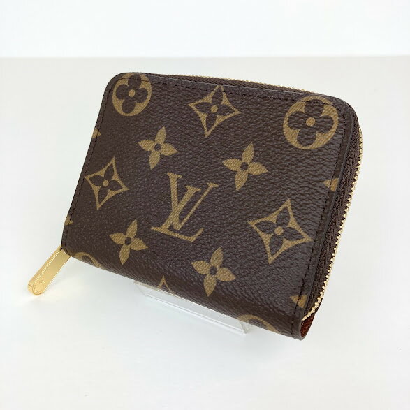 【中古】LOUIS VUITTON｜ルイヴィトン モノグラム ジッピーコインパース コインケース M60067 ブラウン【f125】