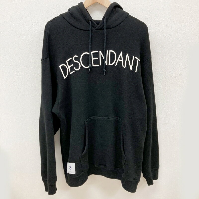 šDESCENDANTåǥ PADDLE HOODED SWEAT SHIRT ץ륪Сѡ ֥å 3f104