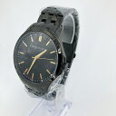 【中古】ARMANI EXCHANGE｜アルマーニ エクスチェンジ AX2144 HAMPTON アナログクォーツ 腕時計 ブラック【f131】