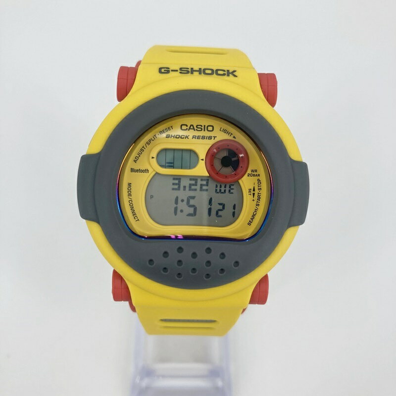 【中古】G-SHOCK｜ジーショック G-B001MVE-9JR ジェイソン デジタルクォーツ 腕時計 イエロー【f131】