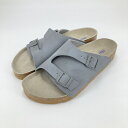 【中古】BIRKENSTOCK｜ビルケンシュトック ZURICH Birko-Flor チューリッヒ ビルコフロー サンダル グレー サイズ：28cm【f127】