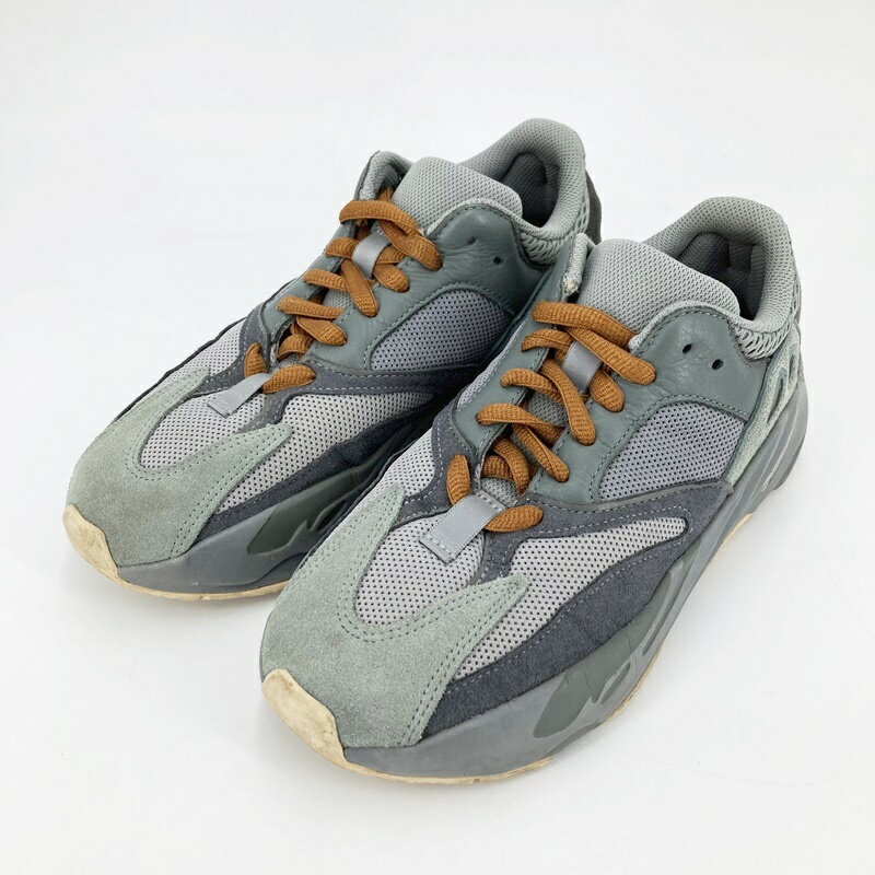 【中古】adidas｜アディダス FW2499 YEEZY BOOST 700 TEAL BLUE イージーブースト 700 ティールブルー スニーカー グレー サイズ：26cm【f126】