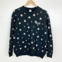 yÁzCALEEbL[ Allover star pattern L/S sweat N[lbNXEFbg ubN TCYFMyf104z