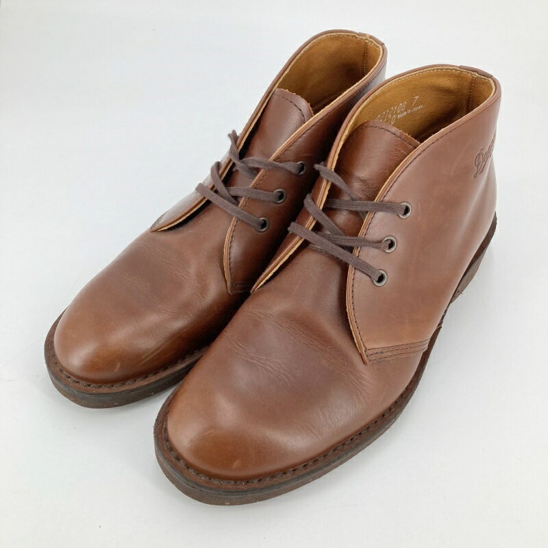 【中古】DANNER｜ダナー D212108 KALAMA CHUKKA チャッカブーツ ブラウン サイズ：US7【f127】